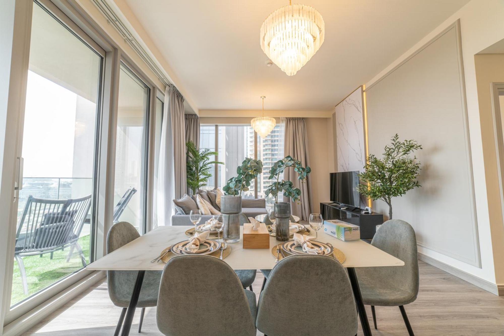 First Class 2Br With Full Dubai Boulevard View Exterior photo
